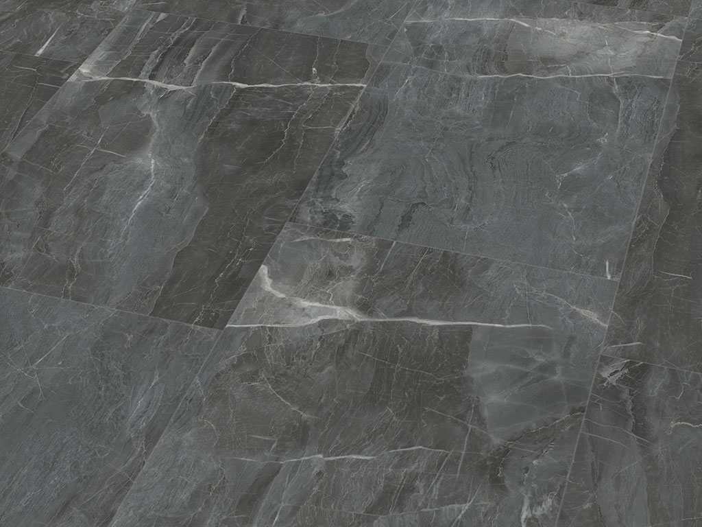 Click-Vinyl CHECK One 2159 Levin Marmor Hochglanz-Fliese XL inkl. Trittschall Standard