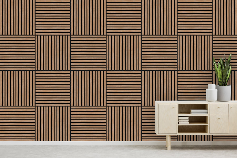Wandpaneel Jangal Modular Wall 11003C Davert Oak MDF 52 x 52 cm
