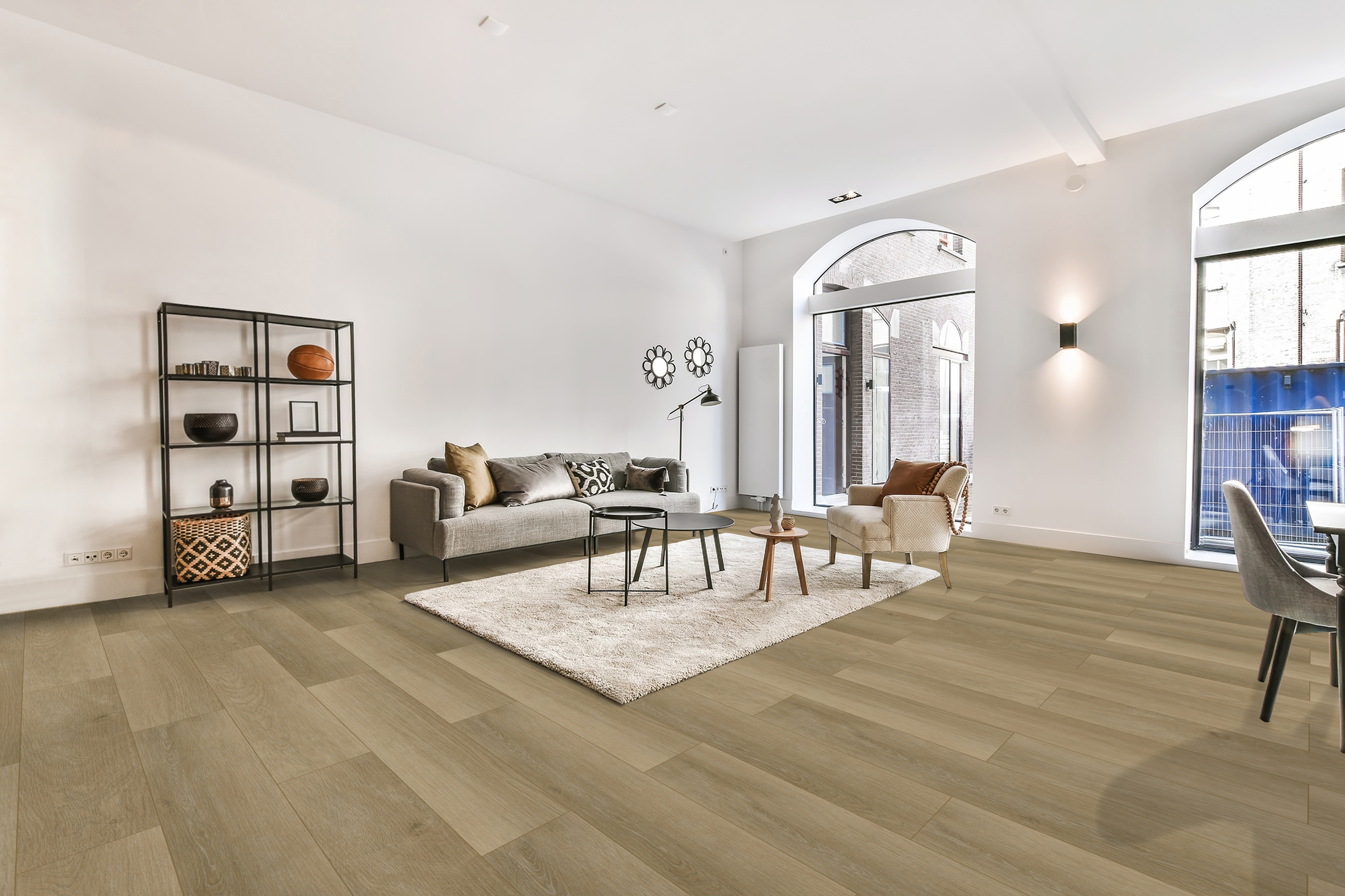 Click-Vinyl CHECK One 2074 Prenzlau Eiche Breitdiele inkl. Trittschall Premium