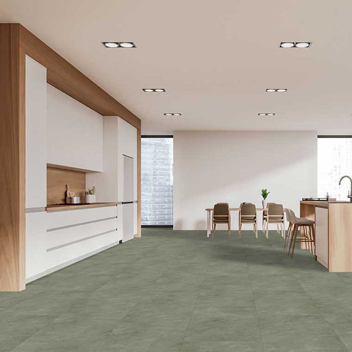 Click-Vinyl CHECK One 2154 Marbach Beton Fliese XL inkl. Trittschall Standard